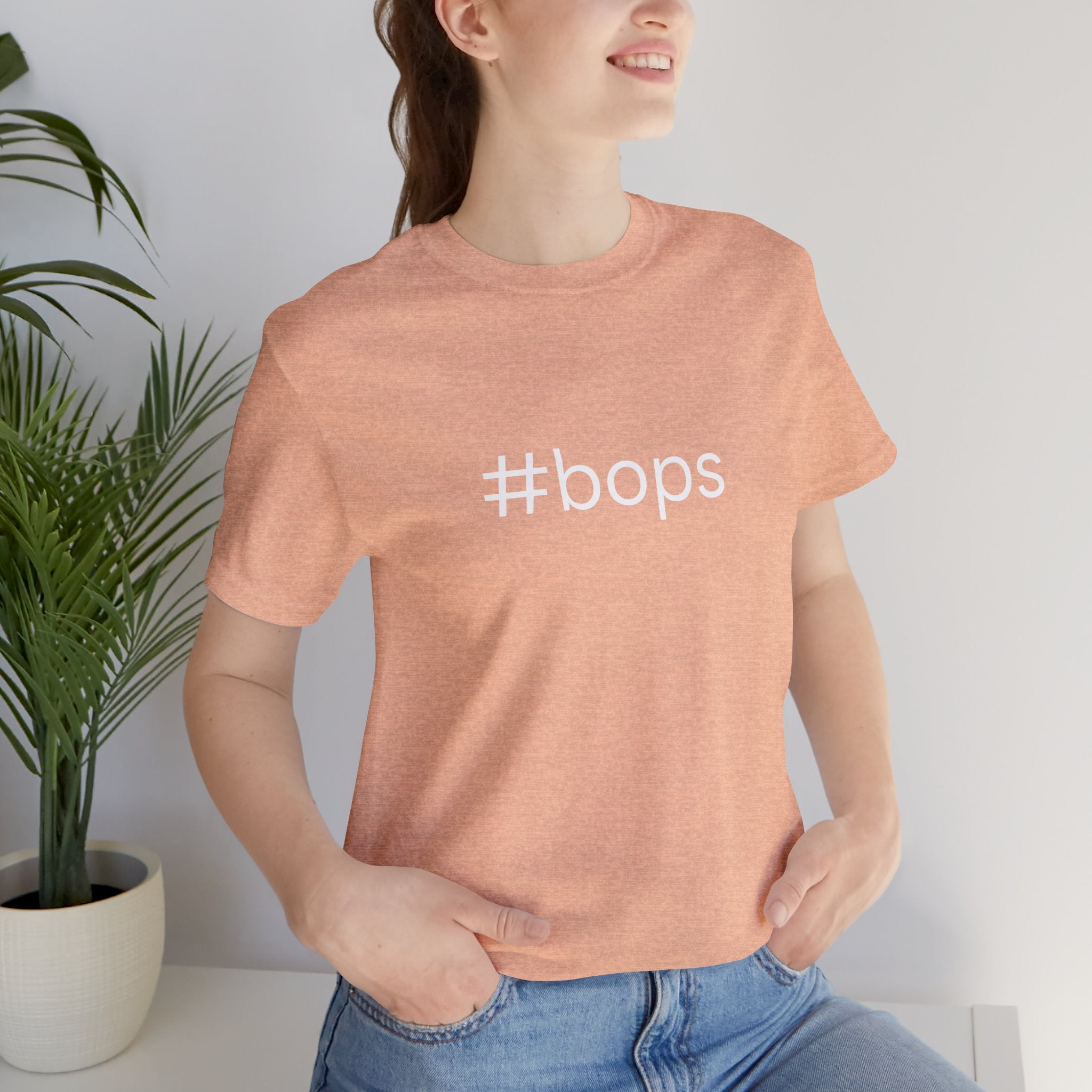 #bops Unisex High End Cotton Short Sleeve Tee