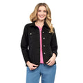 Women's Button Front Brushed Twill Jacket