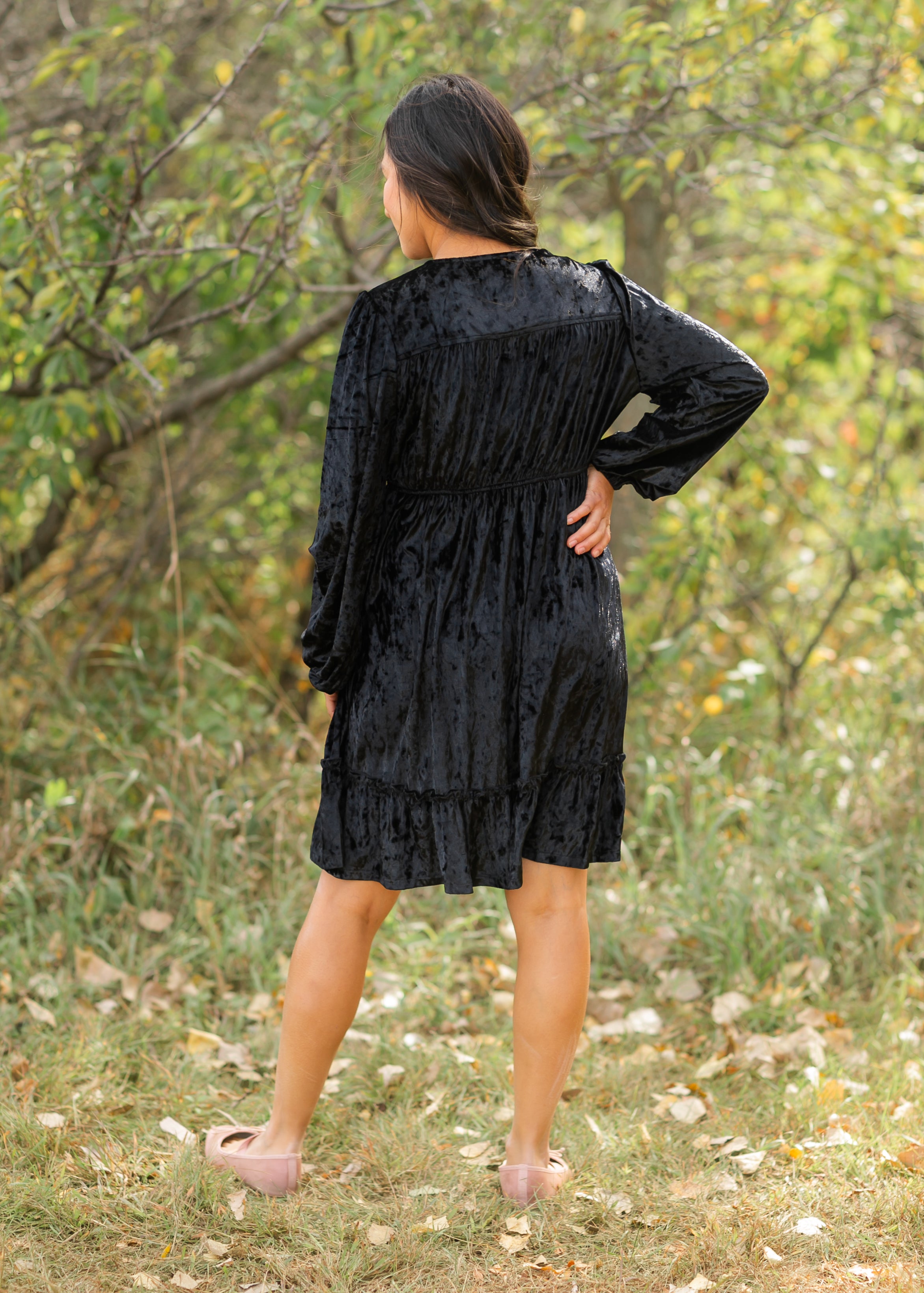 Diana Velvet Midi Dress - FINAL SALE